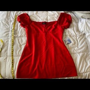 MAJORELLE - Bridget mini dress in Ruby